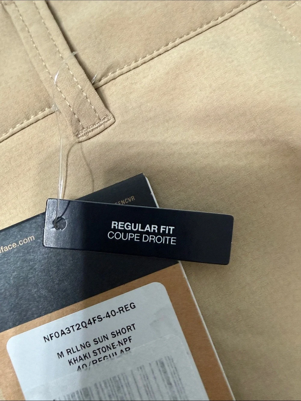 The North Face Men's Beige Hybrid Performance Shorts